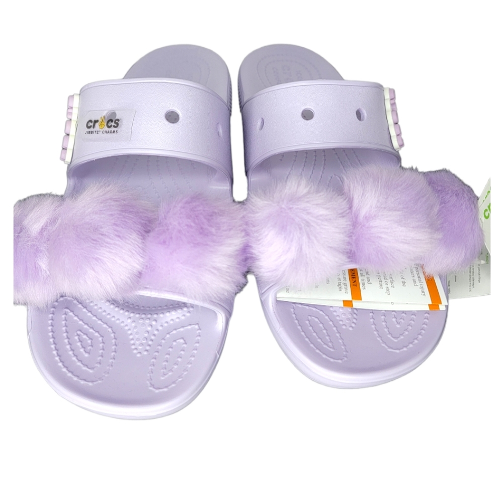 CROCS* slip on sandal- Lavender/Purple